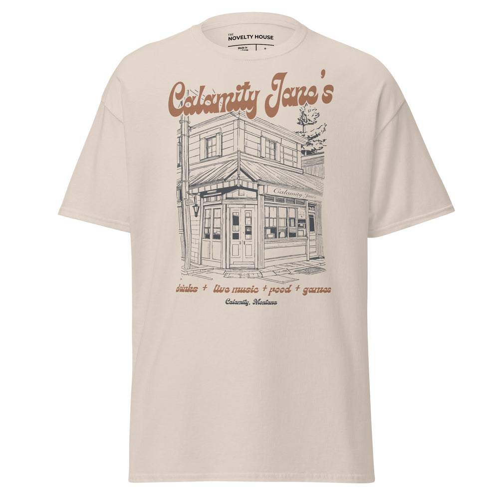 
                      
                        Calamity Jane's Location Tee
                      
                    