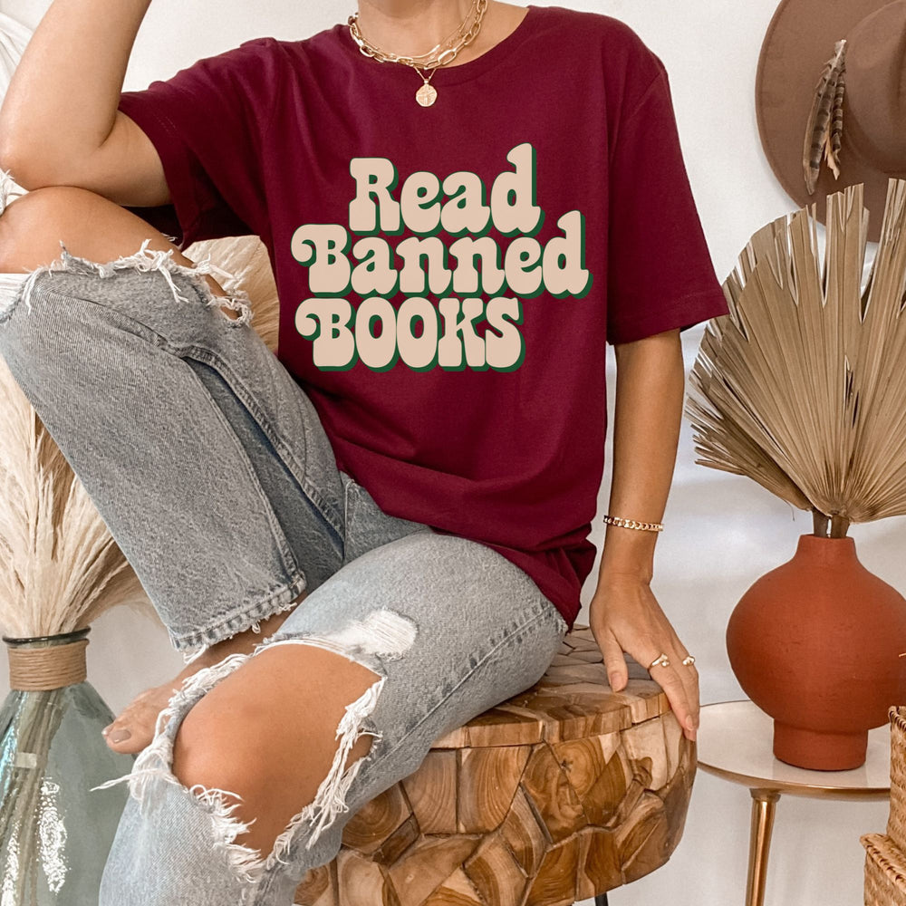 Retro Read Banned Books Shirt